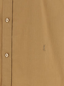 Saint Laurent Cassandre Shirt Brown