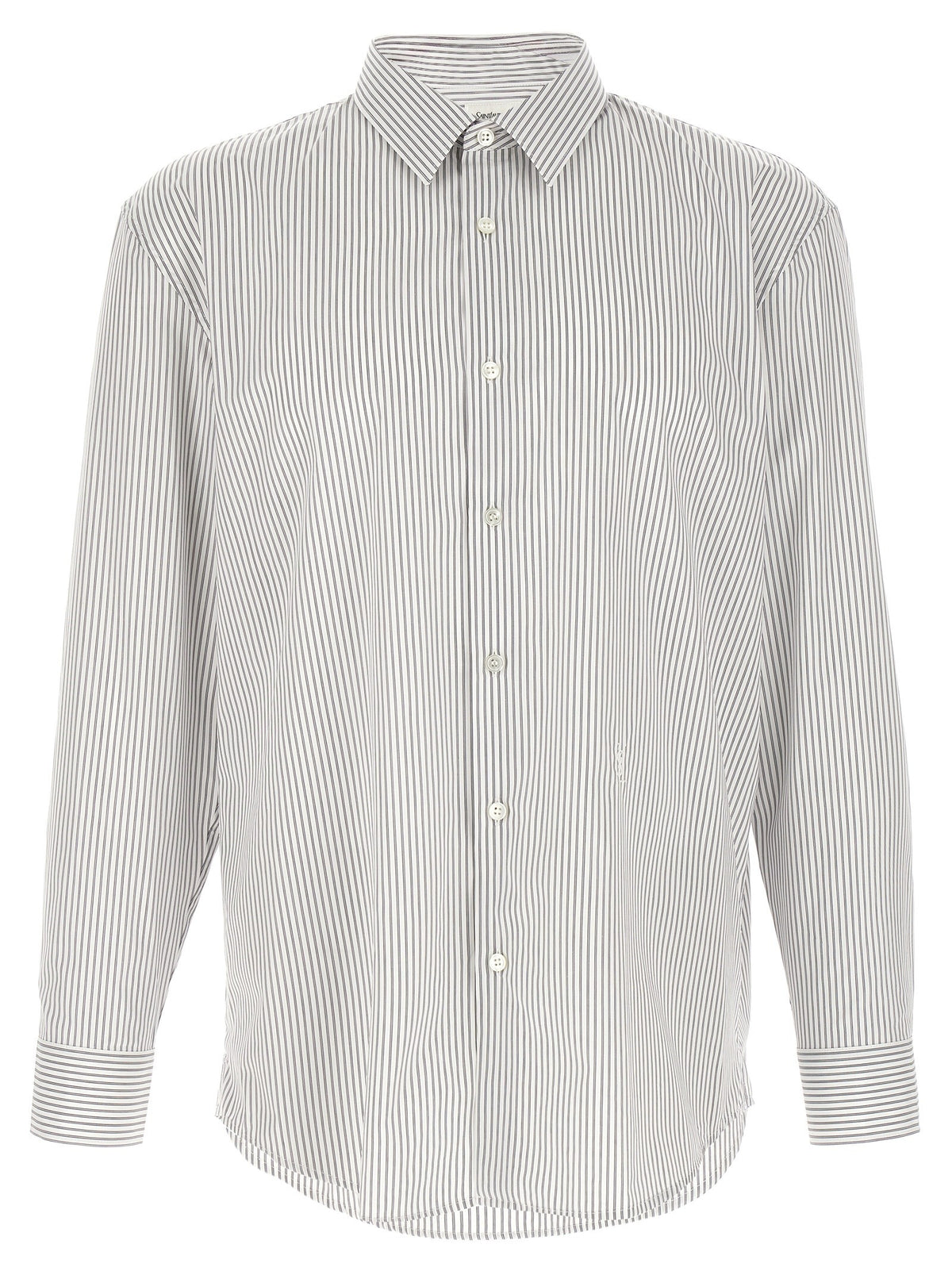 Saint Laurent Cassandre Shirt White
