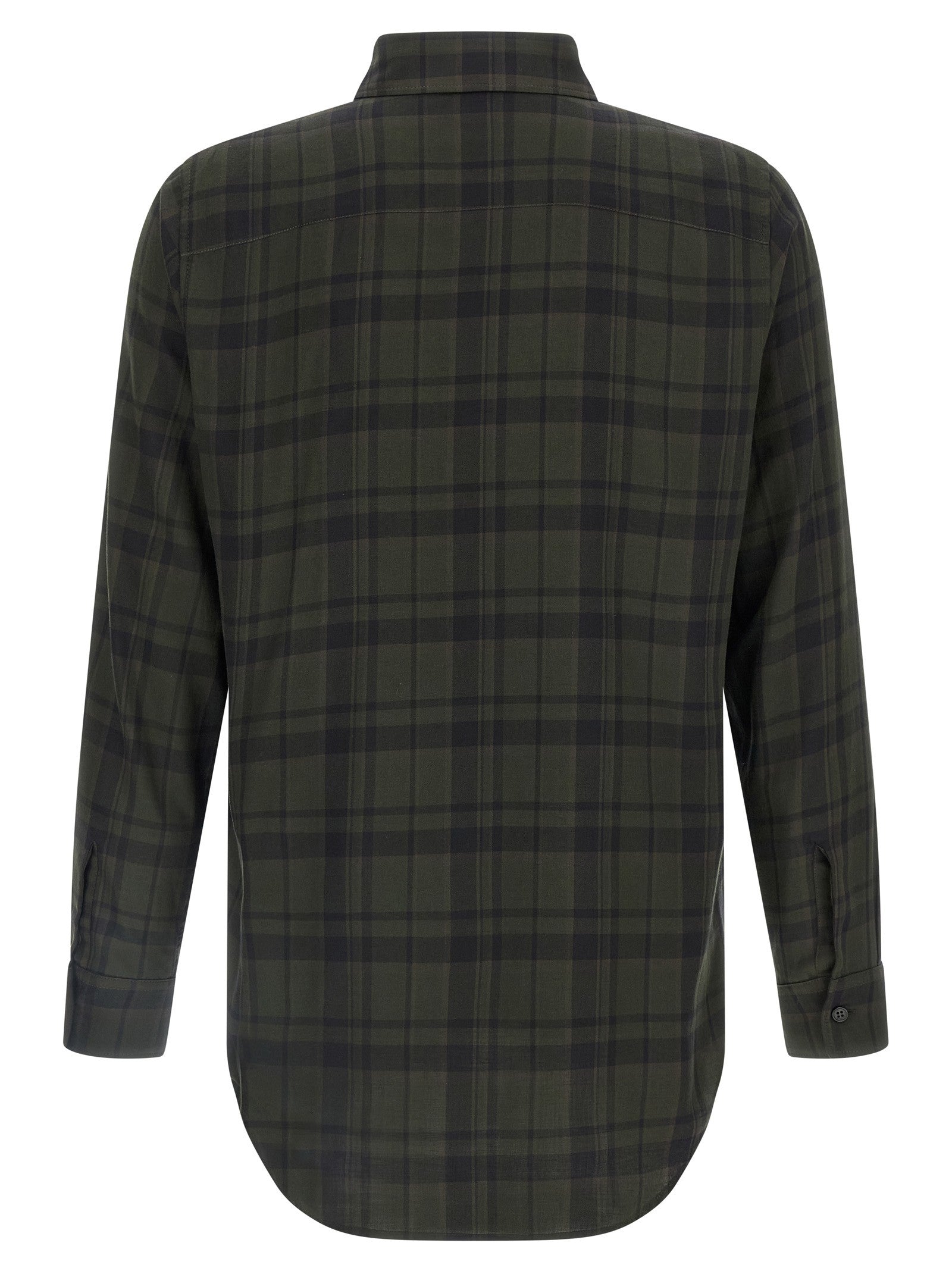 Saint Laurent Cassandre Shirt Green