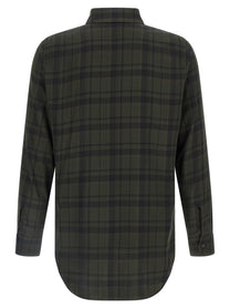 Saint Laurent Cassandre Shirt Green