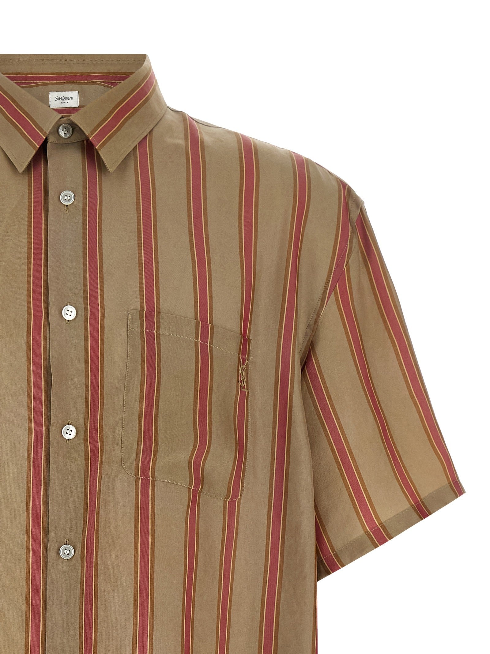 Saint Laurent Cassandre Shirt Gold