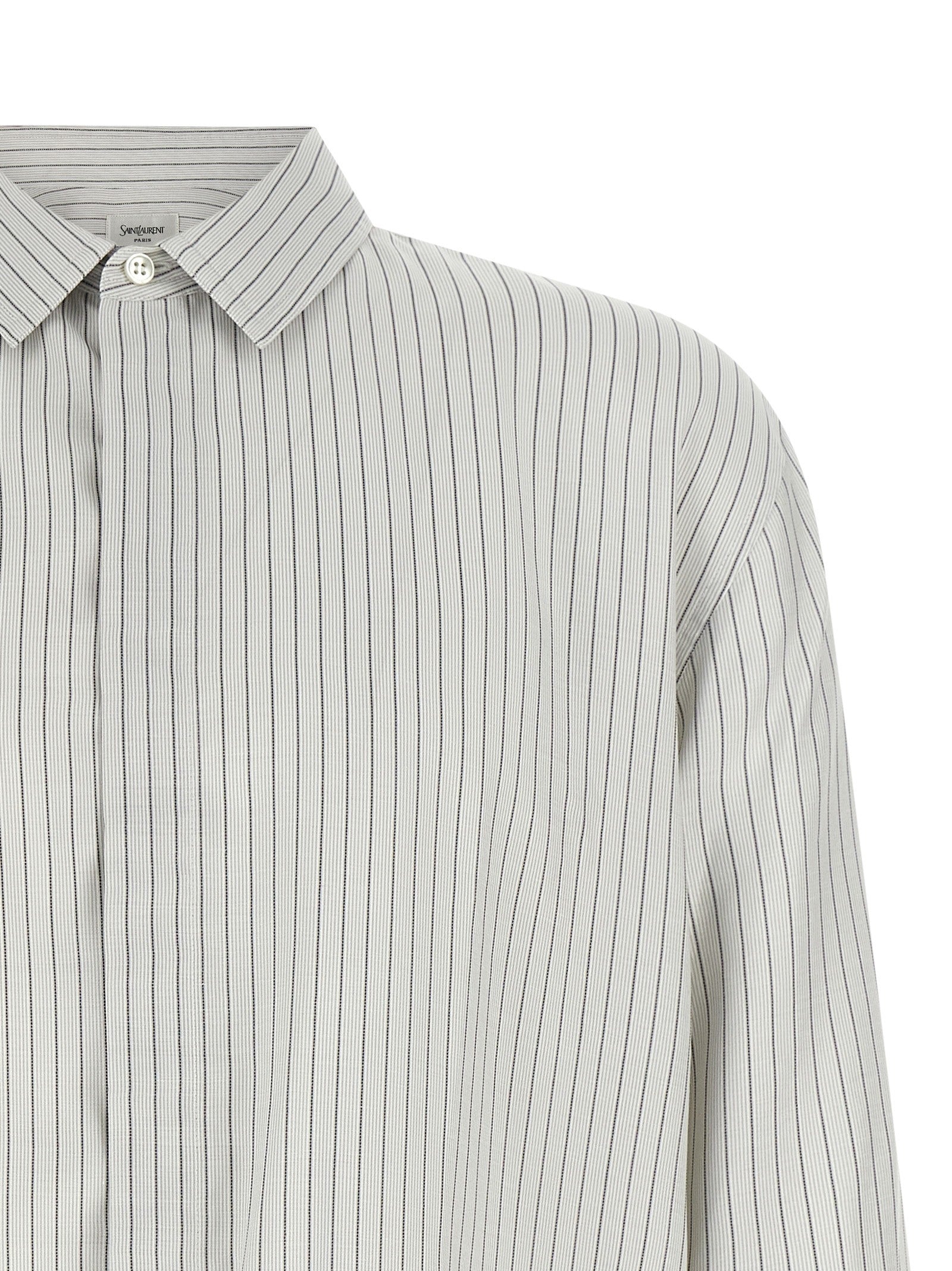 Saint Laurent Cassandre Shirt White