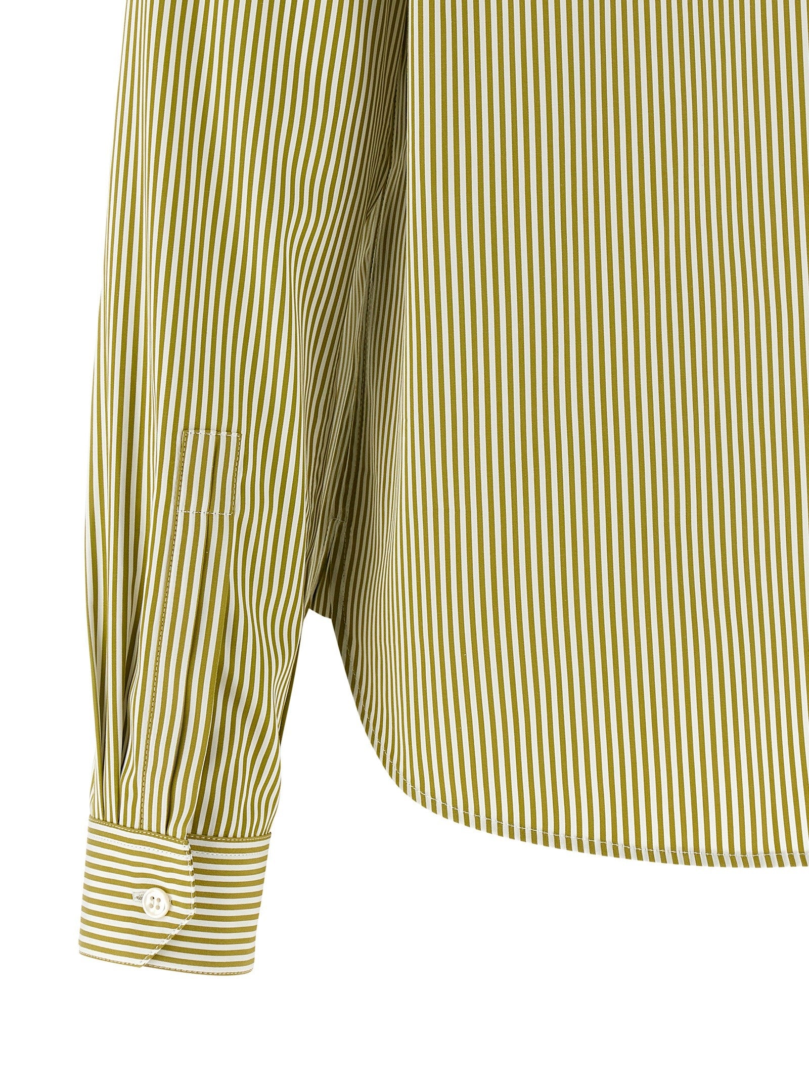 Saint Laurent Cassandre Shirt Green