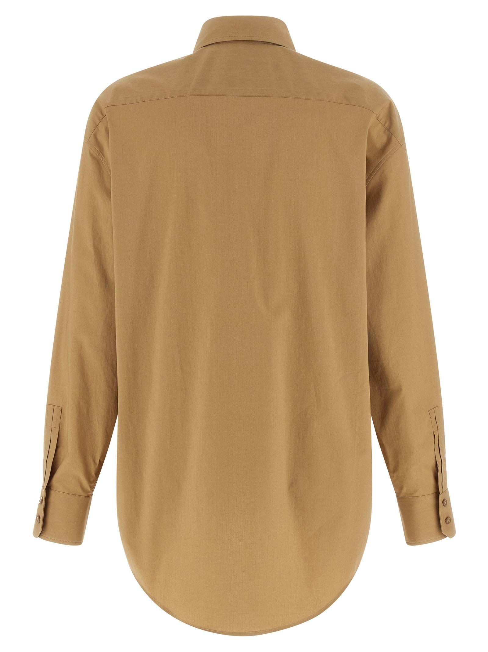 Saint Laurent Cassandre Shirt Brown