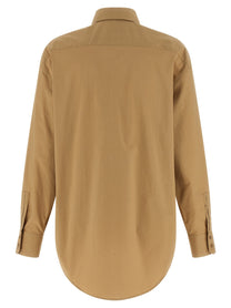 Saint Laurent Cassandre Shirt Brown