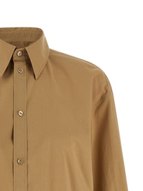Saint Laurent Cassandre Shirt Brown