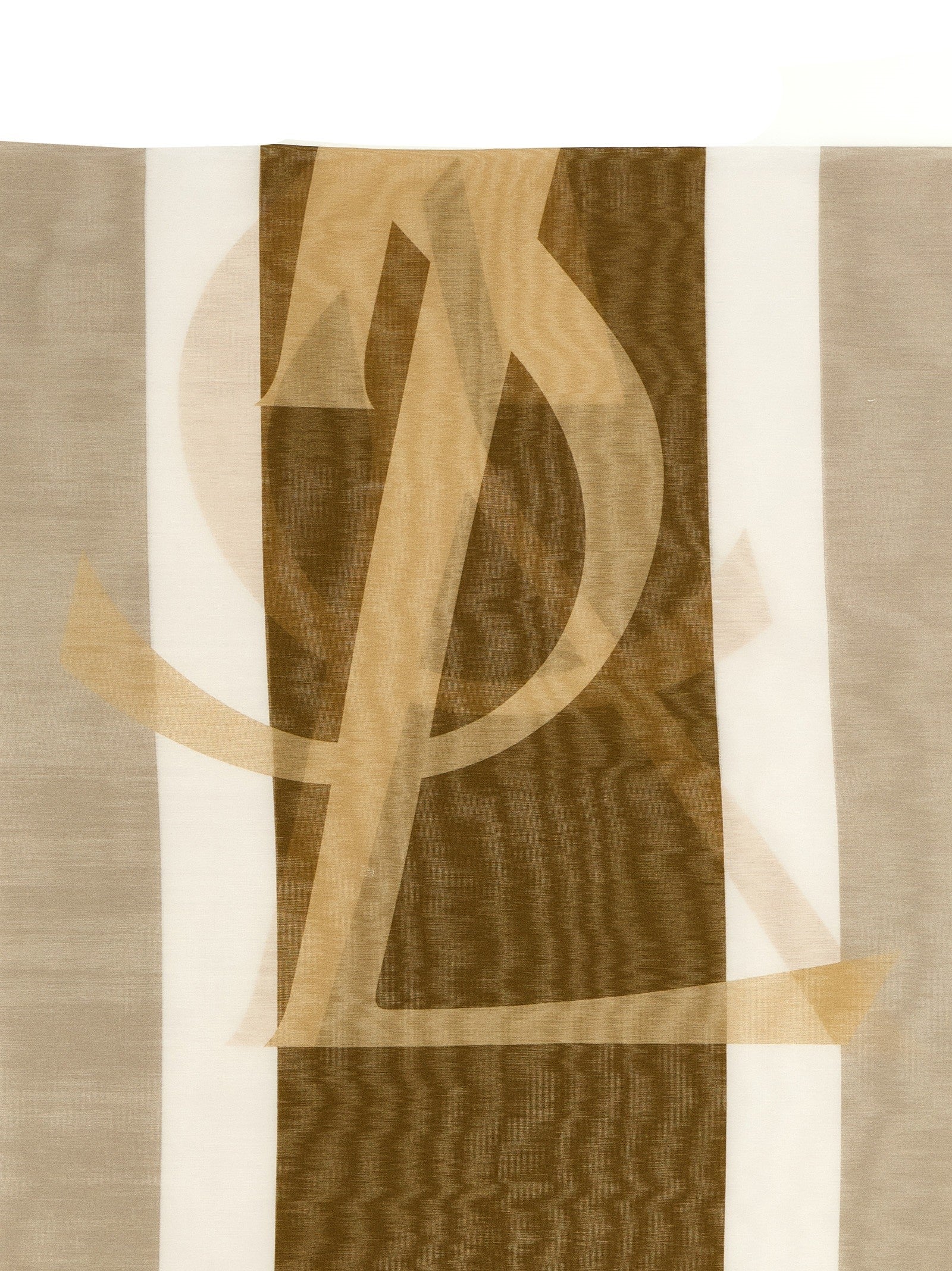 Saint Laurent Cassandre Stole Gold