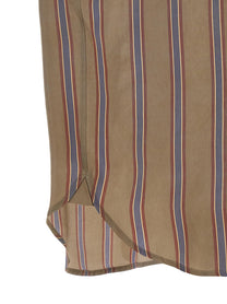 Saint Laurent Cassandre Striped Shirt Gold