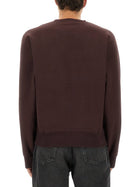 Saint Laurent Men's Cassandre Sweatshirt Red, view 3