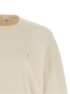 Saint Laurent Cassandre Sweatshirt Beige, view 3