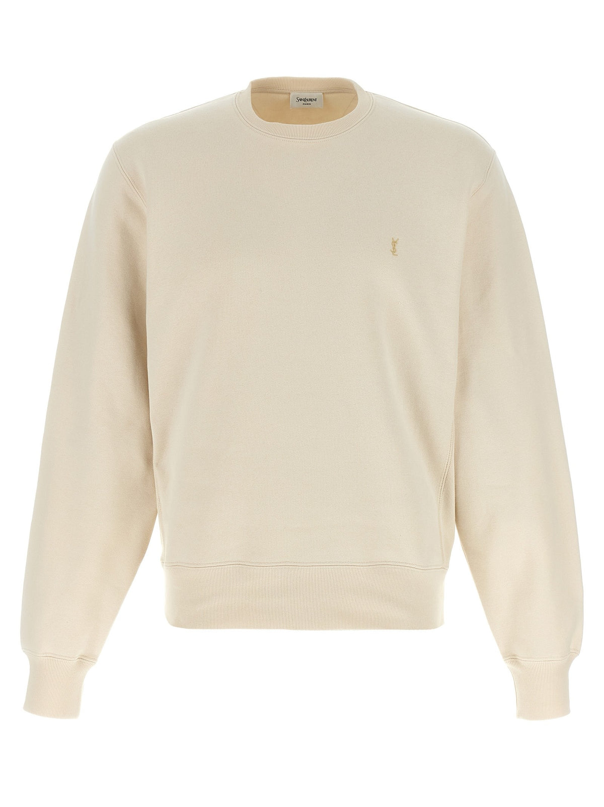 Saint Laurent Cassandre Sweatshirt Beige