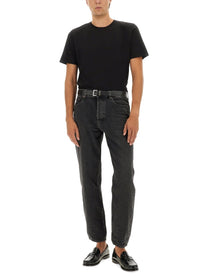 Saint Laurent Men's Cassandre Shirt Black