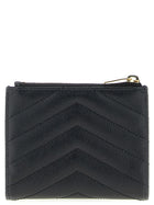 Saint Laurent Cassandre Wallet Black, view 2