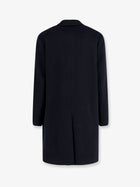 Hevò Men's Cassano Virgin Sheeps Wool Coat Blue, view 2
