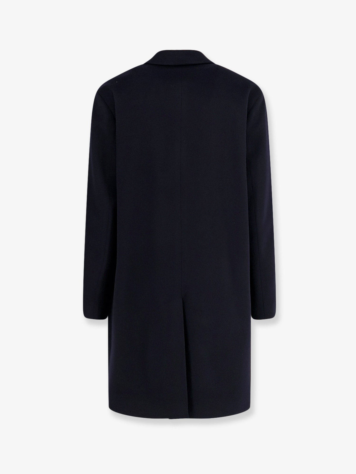 Hevò Men's Cassano Virgin Sheeps Wool Coat Blue, view 2