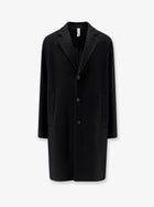 Hevò Men's Cassano Virgin Sheeps Wool Coat Black