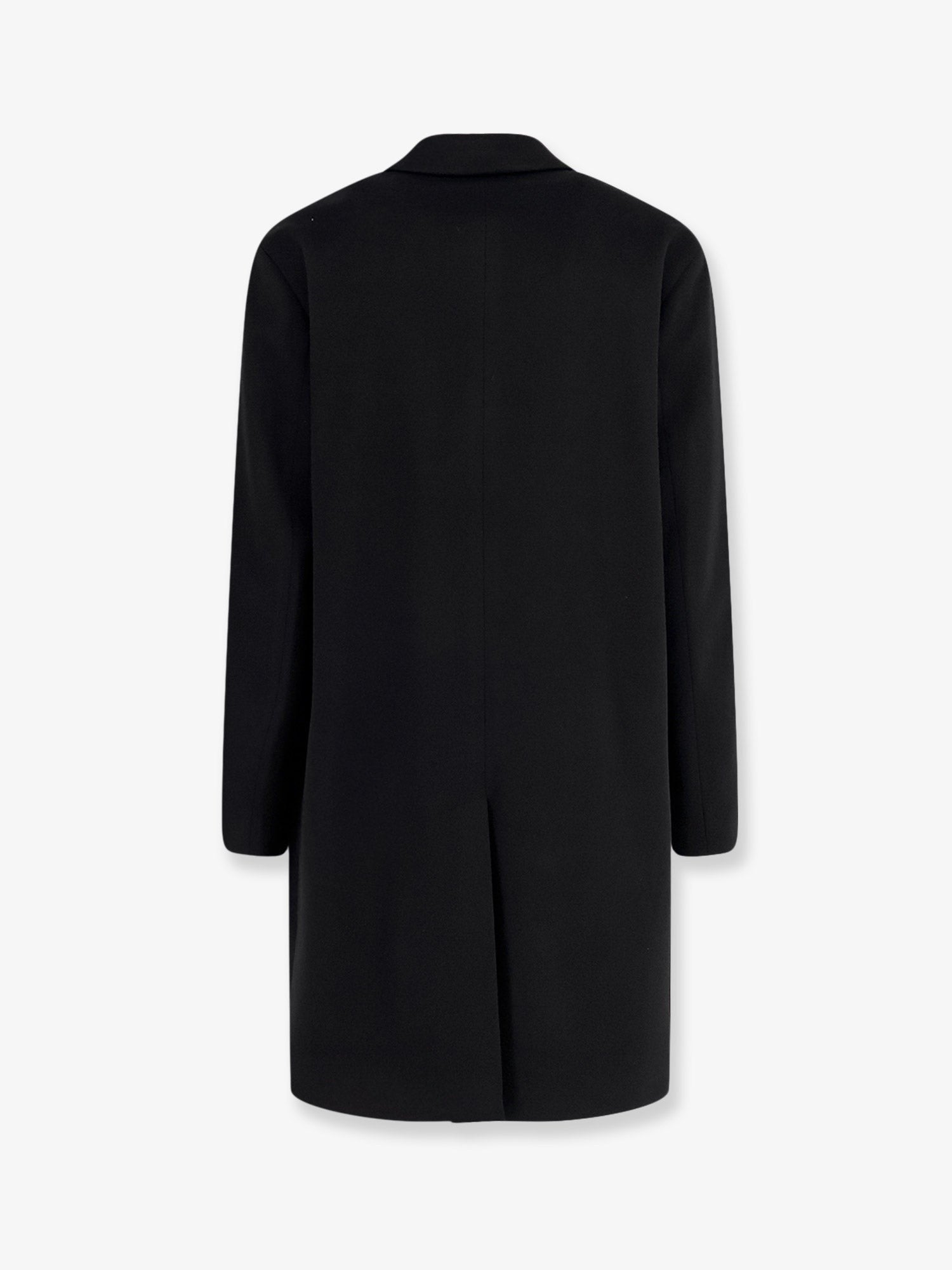 Hevò Men's Cassano Virgin Sheeps Wool Coat Black