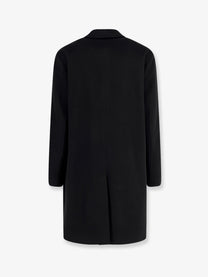 Hevò Men's Cassano Virgin Sheeps Wool Coat Black