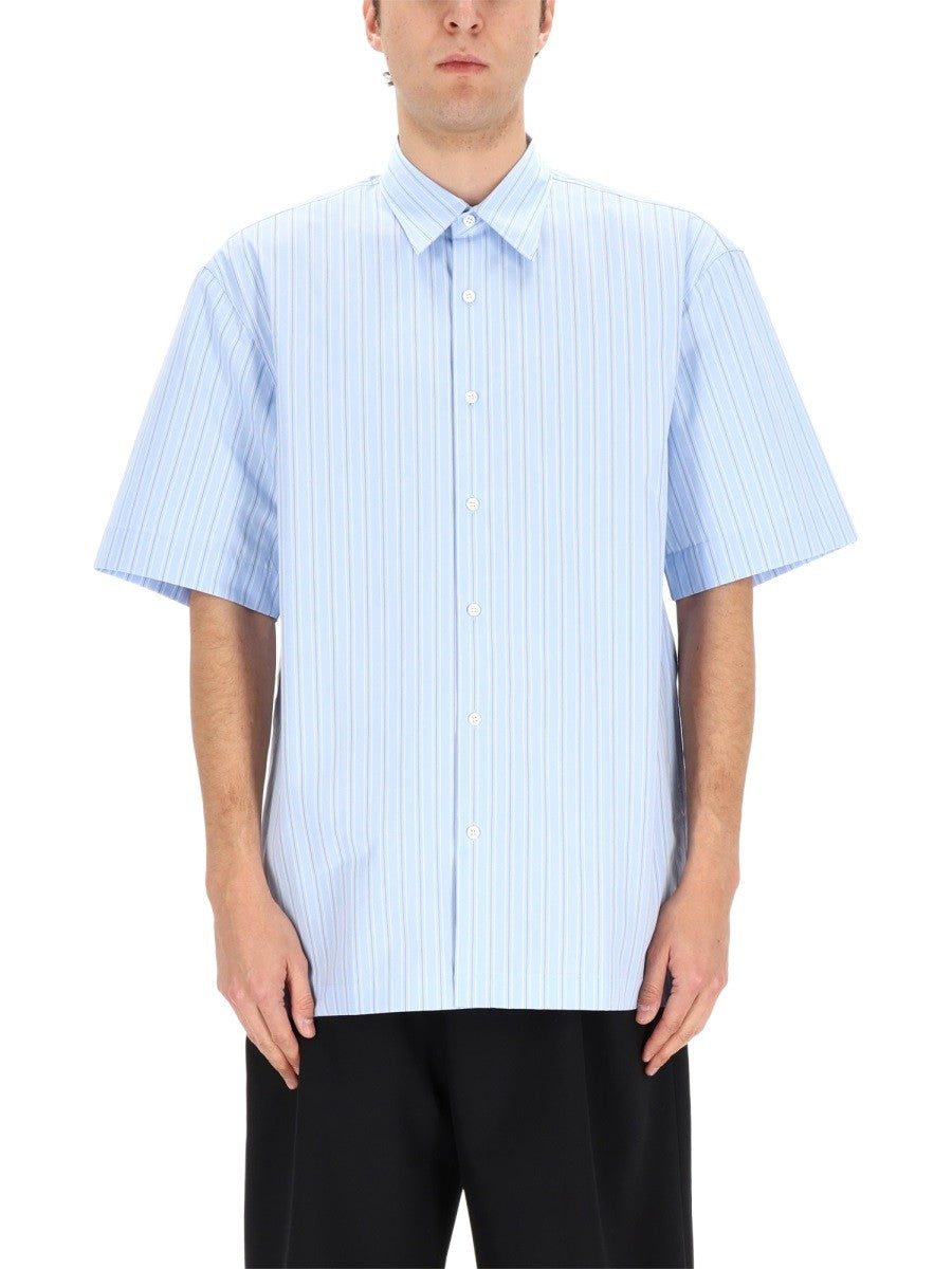 Dries Van Noten Men's Cassidye Shirt Blue