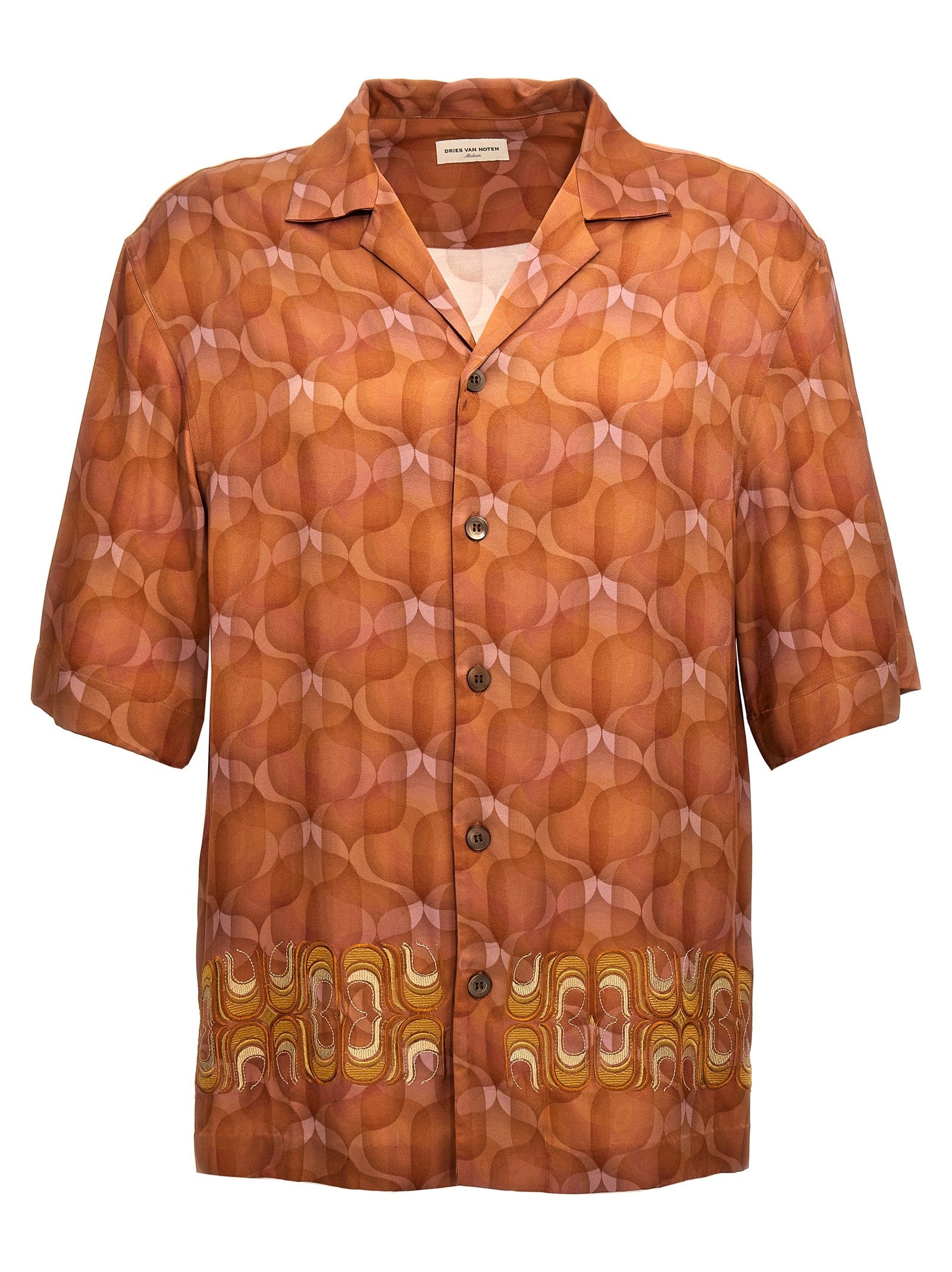 Dries Van Noten Cassiemb Shirt Gold
