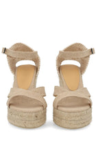 Castañer Women's Espadrille Bruna Beige, view 3