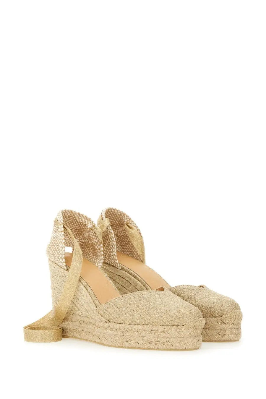 Castañer Women's Espadrille Clear Gold, view 2