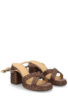 Castañer Women's Sandal Valeriette Brown, view 5