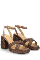 Castañer Women's Sandal Valeriette Brown, view 2
