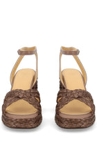 Castañer Women's Sandal Valeriette Brown, view 3
