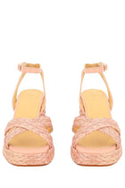 Castañer Women's Sandal Valeriette Pink, view 3