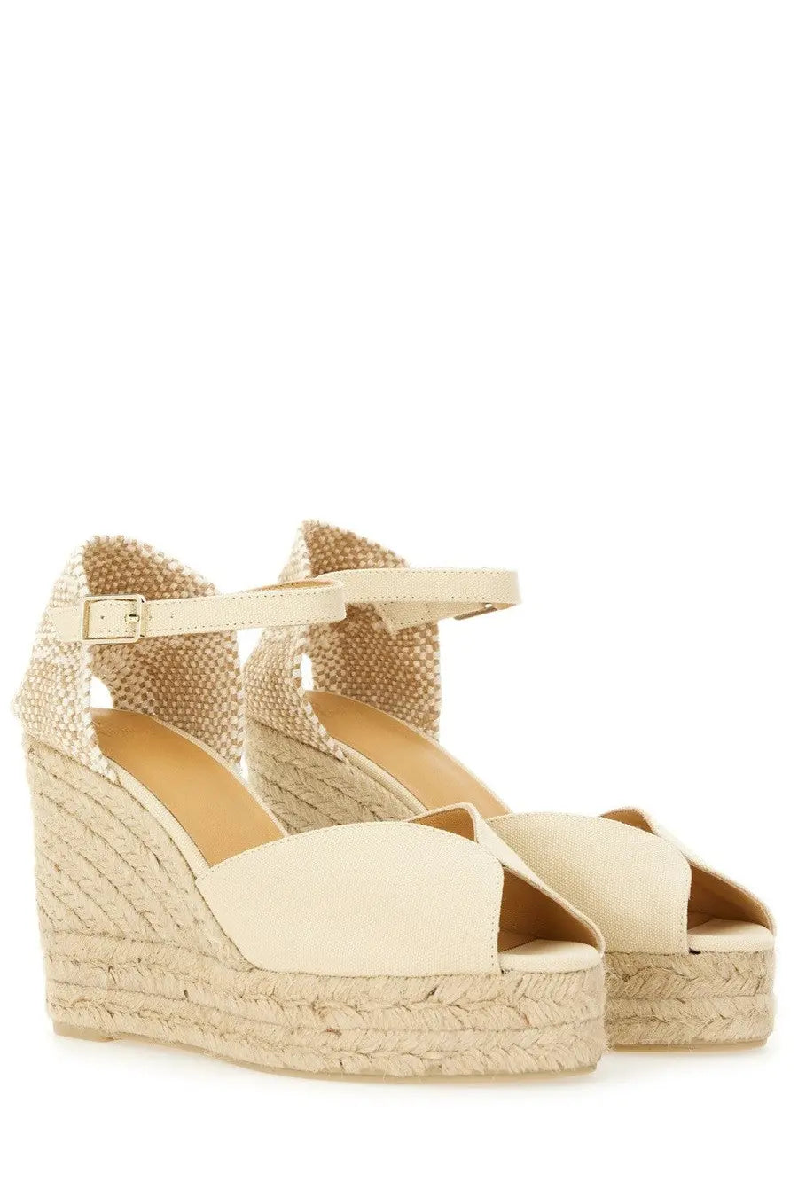 Castañer Women's Sandalwood White White, view 2