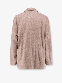 Hevò Women's Casteldelmonte Wool Blend Coat Grey