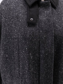 Hevò Women's Casteldelmonte Wool Blend Coat Grey