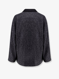 Hevò Women's Casteldelmonte Wool Blend Coat Grey