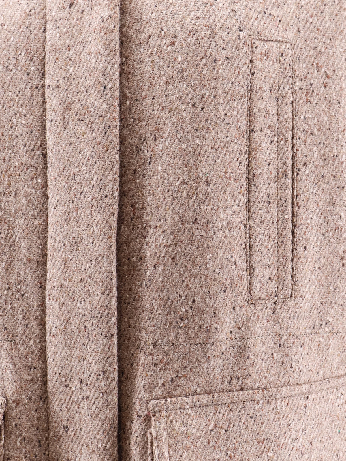Hevò Women's Casteldelmonte Wool Blend Coat Grey