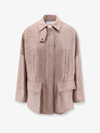 Hevò Women's Casteldelmonte Wool Blend Coat Grey