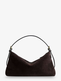 ATP Atelier Women's Castellare Suede Shoulder Bag Brown