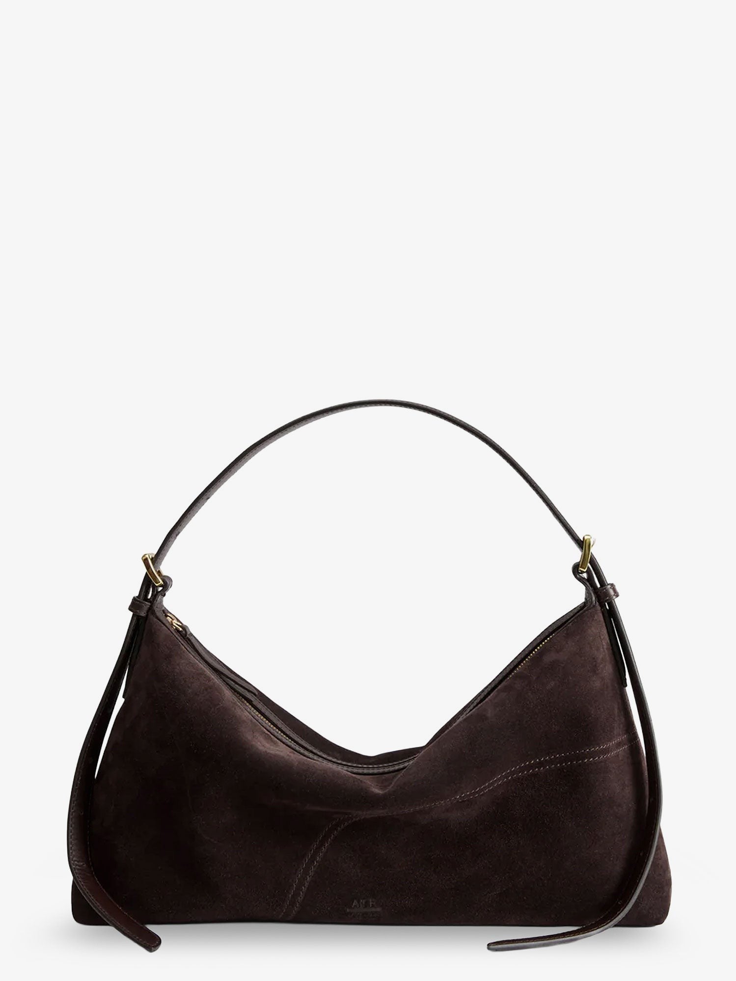 ATP Atelier Women's Castellare Suede Shoulder Bag Brown