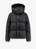 Moncler Women's Castelnew Recycled Nylon Down Jacket Black