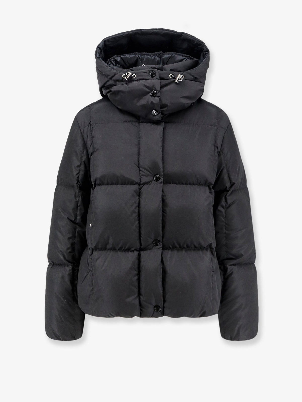 Moncler Women's Castelnew Recycled Nylon Down Jacket Black