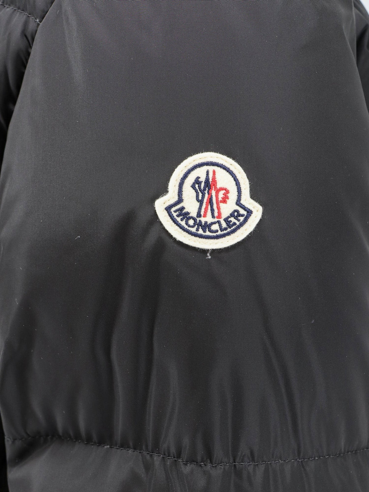 Moncler Women's Castelnew Recycled Nylon Down Jacket Black