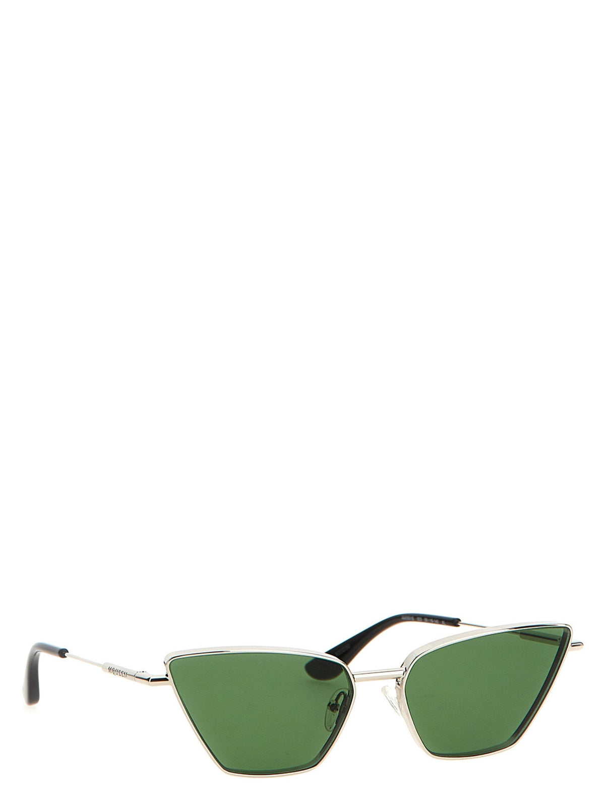 Alexander McQueen Cat Eye Sunglasses Gold