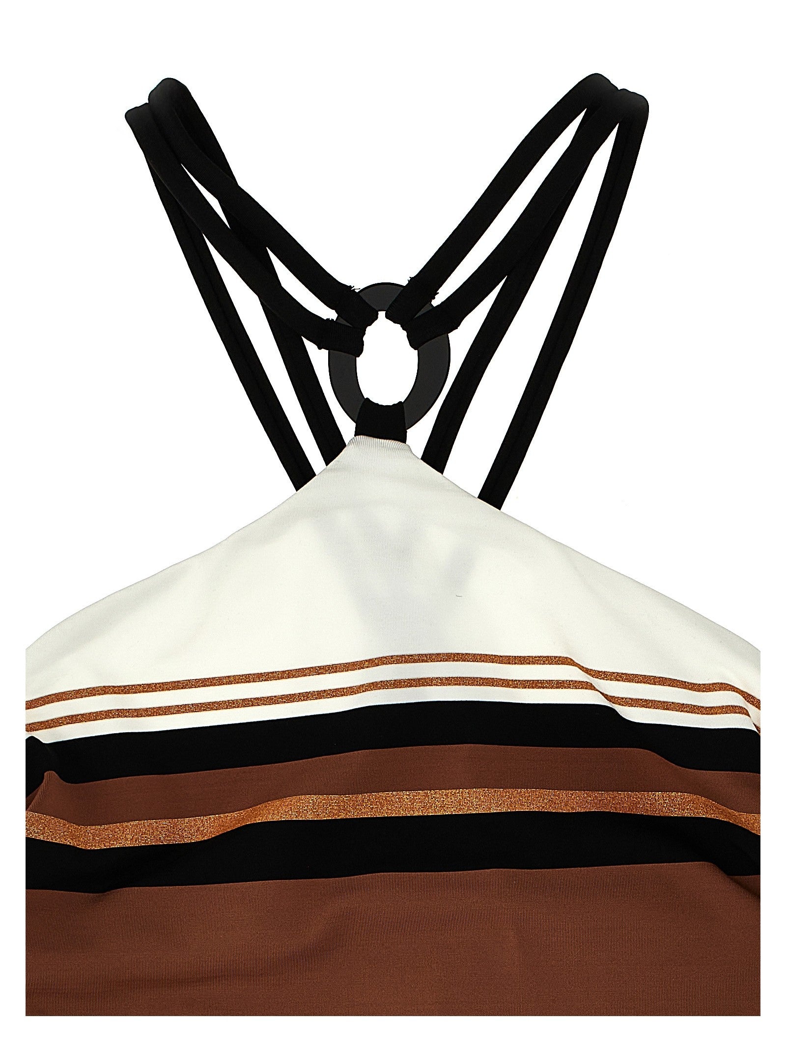 Max Mara Cathy One Piece Swimsuit Gold