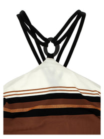 Max Mara Cathy One Piece Swimsuit Gold