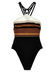 Max Mara Cathy One Piece Swimsuit Gold
