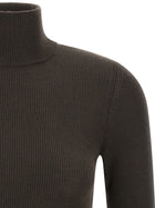 Max Mara Cavallo Turtleneck Sweater Brown