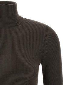 Max Mara Cavallo Turtleneck Sweater Brown