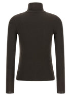 Max Mara Cavallo Turtleneck Sweater Brown