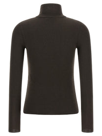 Max Mara Cavallo Turtleneck Sweater Brown