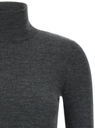 Max Mara Cavallo Turtleneck Sweater Grey